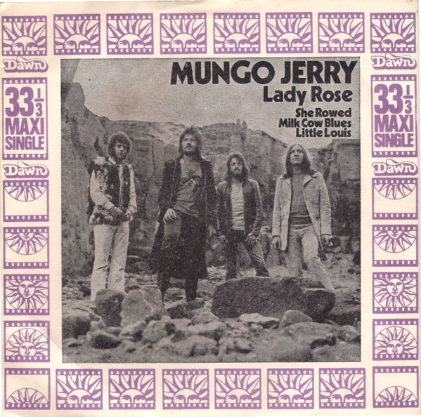 Mungo Jerry - Lady Rose - Used Vinyl Record 7" image 1