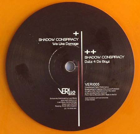 Shadow Conspiracy - We Like Damage - Vinyl Record 12" image 1