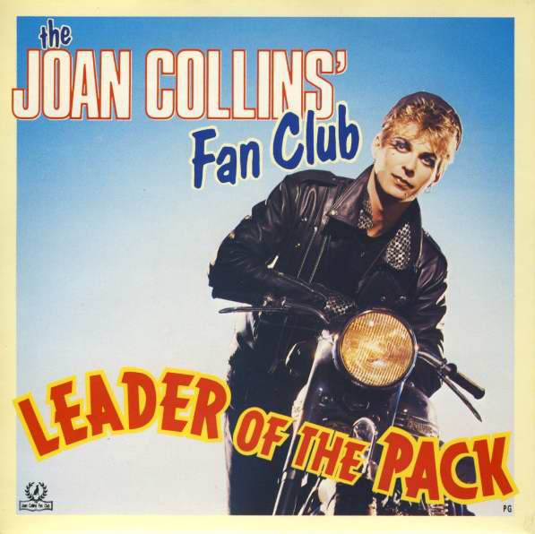 Joan Collins' Fan Cl - Leader Of The Pack - Used Vinyl Record 7" image 1