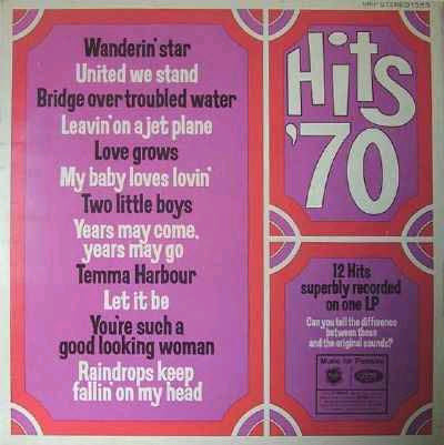 Unknown Artist - Hits ’70 - Used Vinyl Record image 1