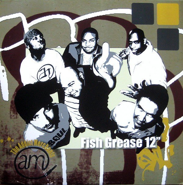 Addict Merchants - Fish Grease - Used Vinyl Record 12" image 1