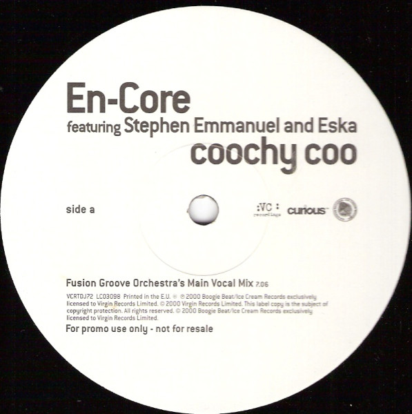 En-Core - Coochy Coo - Used Vinyl Record 12" image 1
