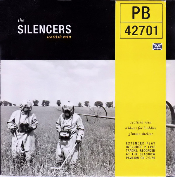 Silencers - Scottish Rain - Used Vinyl Record 7" image 1