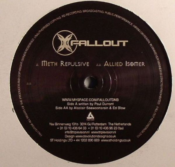 Meth - Repulsive / Isomer - Vinyl Record 12" image 1