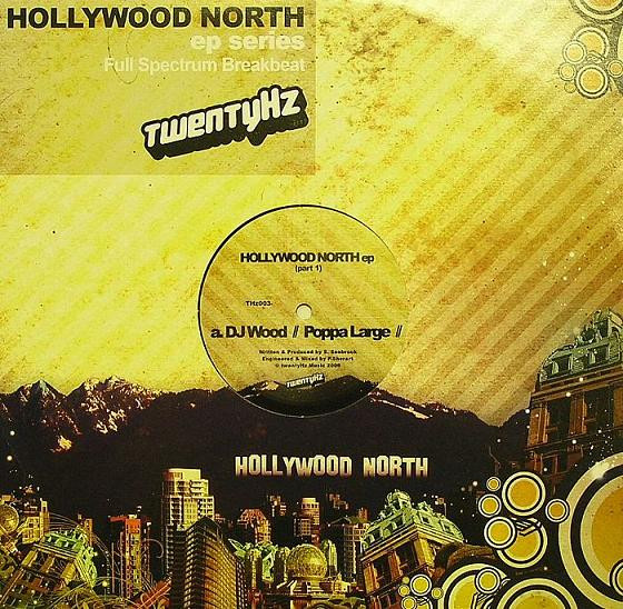 DJ Wood - Hollywood North EP - Used Vinyl Record 12" image 1