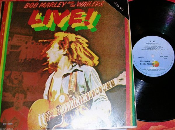 Bob Marley & The Wai - Live! - Used Vinyl Record image 1