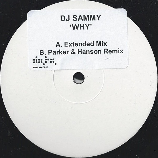 DJ Sammy - Why - Vinyl Record 12" image 1