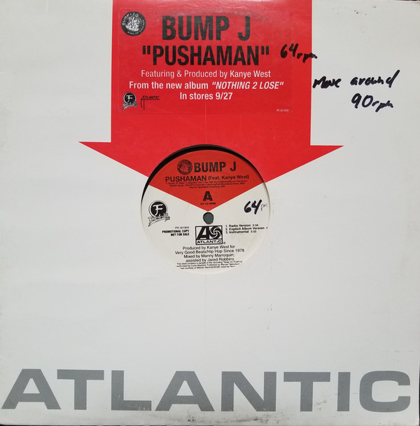 Bump J - Pushaman - Vinyl Record 12" image 1