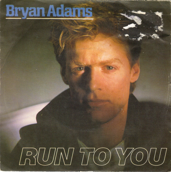 Bryan Adams - Run To You - Used Vinyl Record 7" image 1