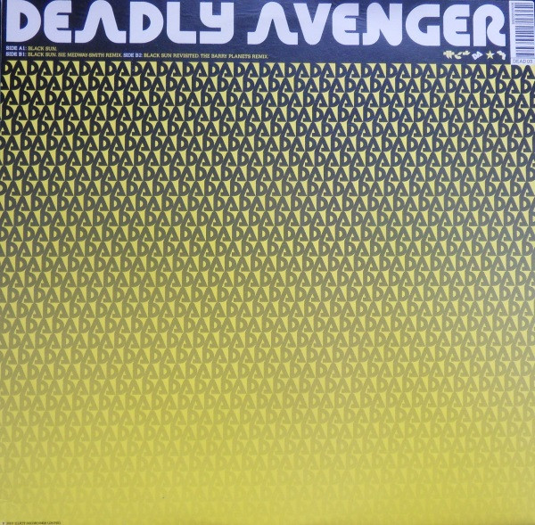 Deadly Avenger - Black Sun - Used Vinyl Record 12" image 1