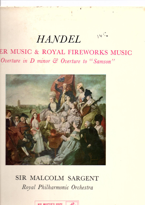 Georg Friedrich Hand - Water Music & Royal Fireworks Music - Used Vinyl image 1