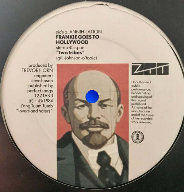 Frankie Goes To Holl - Two Tribes - Used Vinyl Record 12" image 1