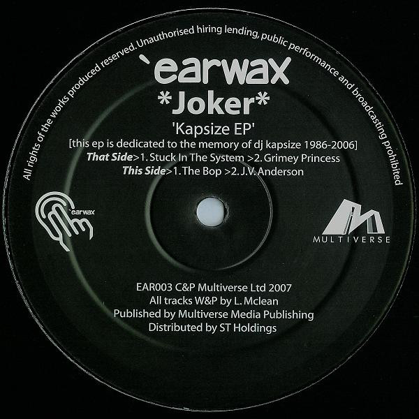 Joker - Kapsize EP - Vinyl Record 12" image 1