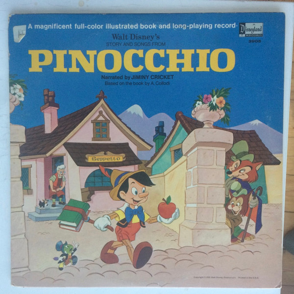 Carlo Collodi - Pinocchio - Used Vinyl Record image 1