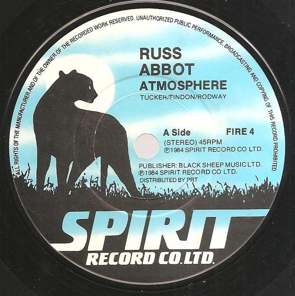 Russ Abbot - Atmosphere - Used Vinyl Record 7" image 1