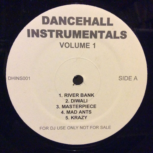 Various - Dancehall Instrumentals Volume 1 - Vinyl Record 12" image 1