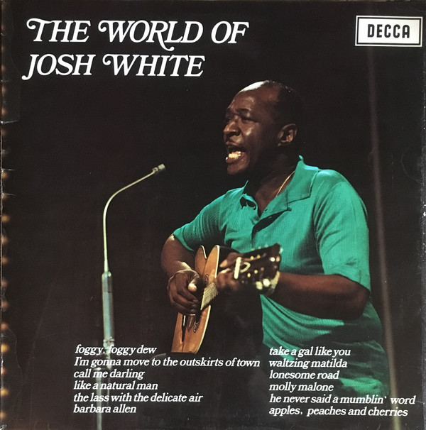 Josh White - World Of - Used Vinyl Record image 1