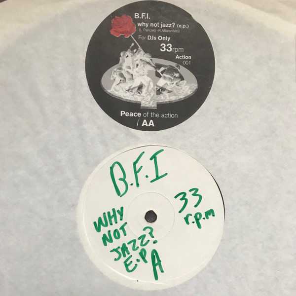 B.F.I. - Why Not Jazz? (E.P.) - Used Vinyl Record 12" image 1