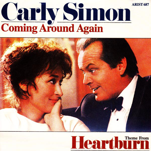 Carly Simon - Coming Around Again - Used Vinyl Record 7" image 1