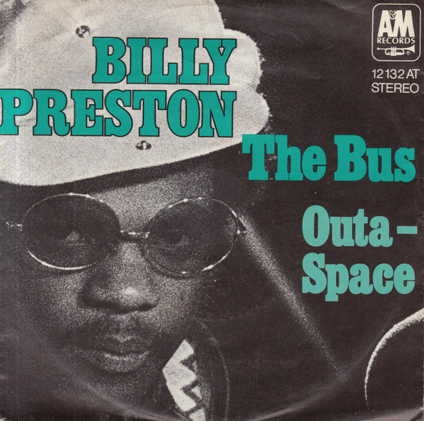 Billy Preston - Bus / Outa-Space - Used Vinyl Record 7" image 1