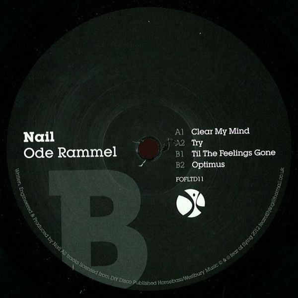 Nail Tolliday - Ode Rammel - Vinyl Record 12" image 1