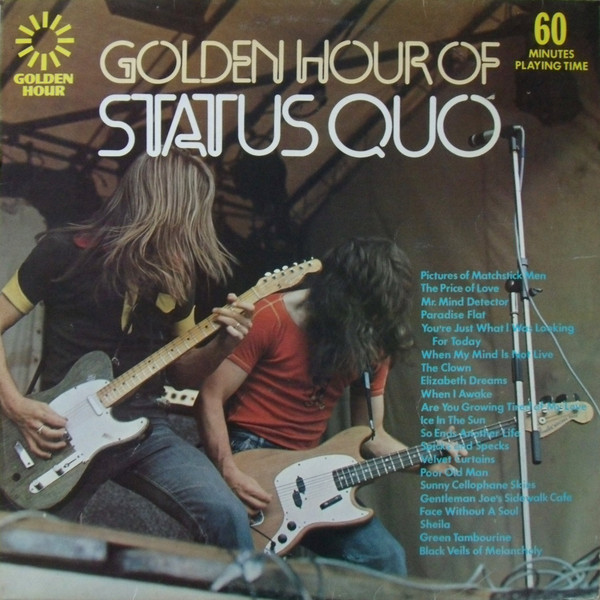 Status Quo - Golden Hour Of - Used Vinyl Record image 1