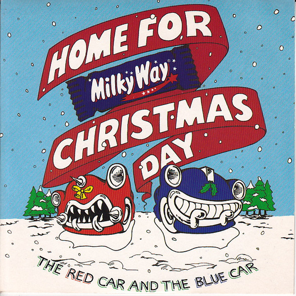 Red Car And The Blue - Home For Christmas Day - Used Vinyl Record 7" image 1