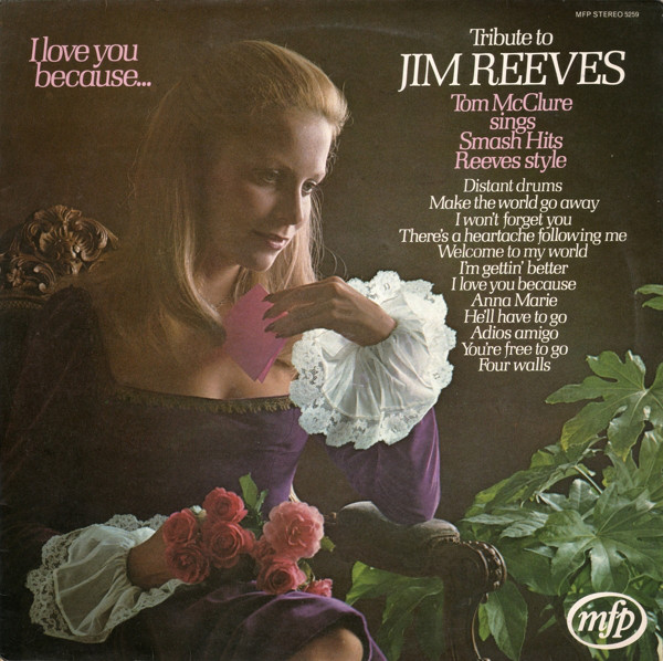 Tom McClure - Tribute To Jim Reeves - Used Vinyl Record image 1