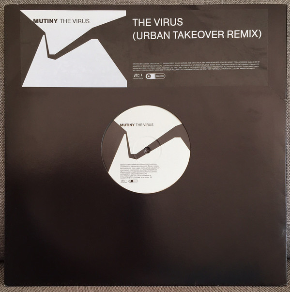 Mutiny - Virus (Urban Takeover Remix) - Used Vinyl Record 12" image 1