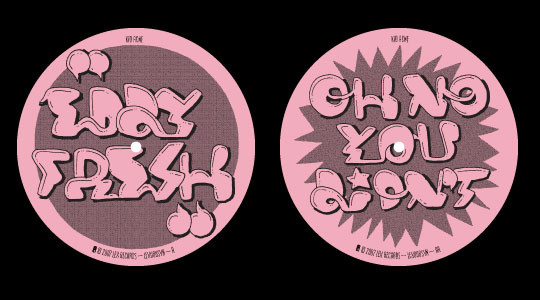 Kid Acne - Eddy Fresh / Oh No You Didn't - Used Vinyl Record 7" image 1