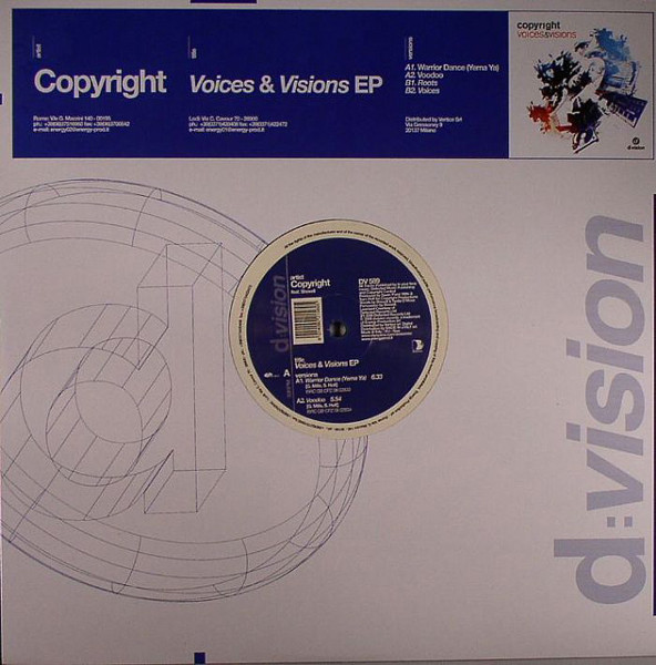 Copyright - Voices & Visions EP - Vinyl Record 12" image 1