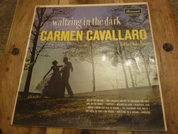 Carmen Cavallaro - Waltzing In The Dark - Used Vinyl Record image 1