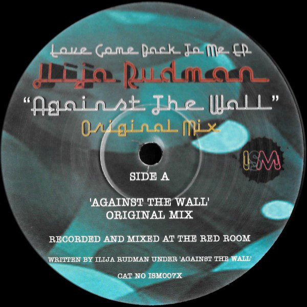 Ilija Rudman - Love Come Back To Me EP - Vinyl Record 12" image 1