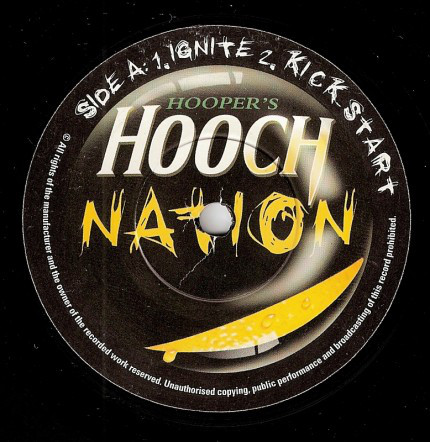 Unknown Artist - Hooch Nation - Used Vinyl Record 7" image 1