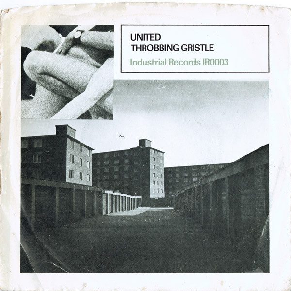 Throbbing Gristle - United / Zyklon B Zombie - Used Vinyl Record 7" image 1