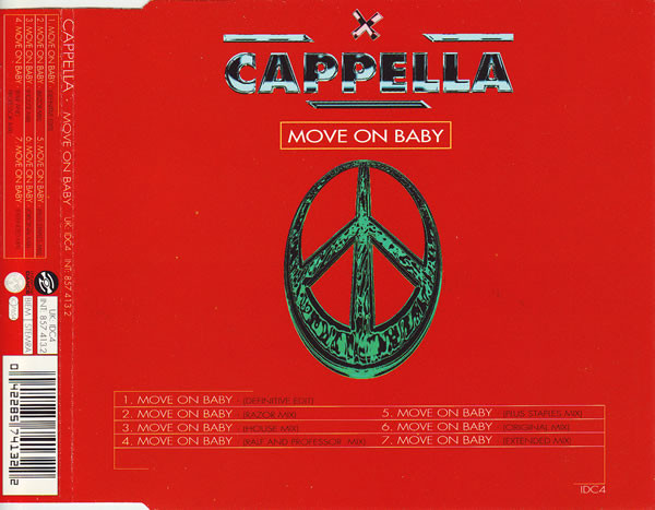 Cappella - Move On Baby - Used CD image 1