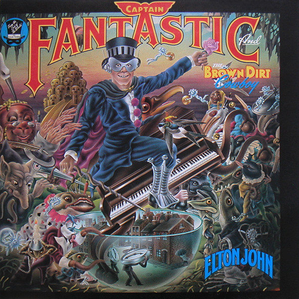 Elton John - Captain Fantastic And The Brown Dirt Cowboy - Used Vinyl image 1