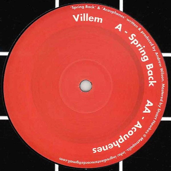 Villem - Spring Back / Acouphenes - Vinyl Record 12" image 1