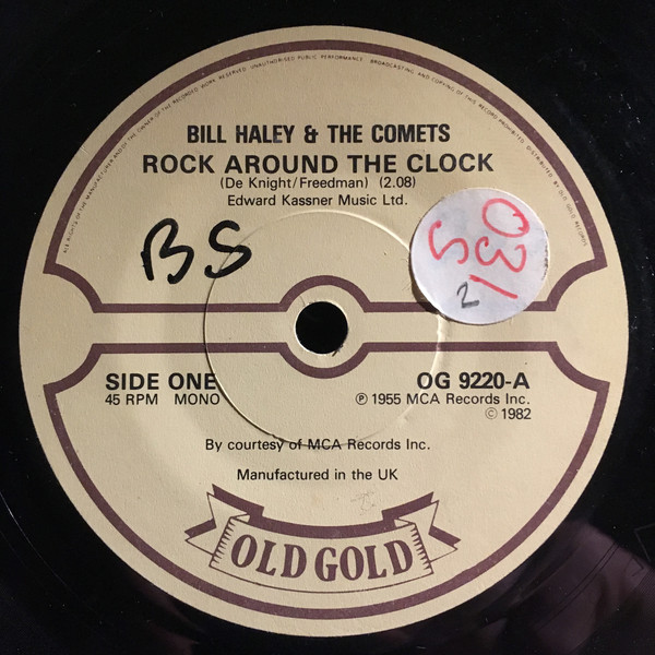 Bill Haley And His C - Rock Around The Clock - Used Vinyl Record 7" image 1