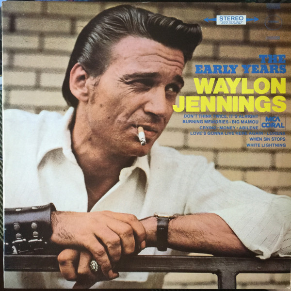 Waylon Jennings - Early Years - Used Vinyl Record image 1