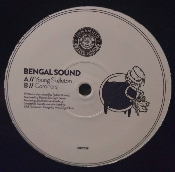 Bengal Sound - Young Skeleton / Coroners - Vinyl Record 10" image 1