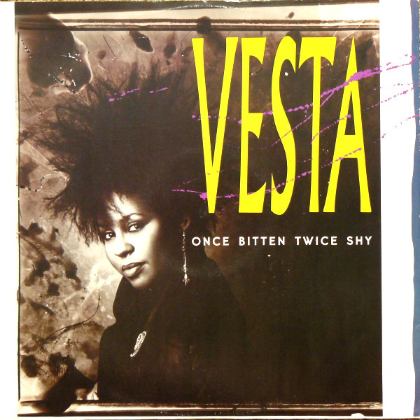Vesta Williams - Once Bitten Twice Shy - Used Vinyl Record 12" image 1