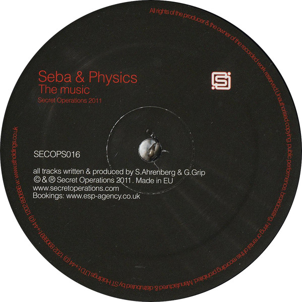 Seba - Before I Can Breathe / The Music - Vinyl Record 12" image 1