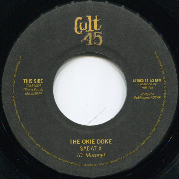 Sadat X - Okie Doke / Theatrics - Vinyl Record 7" image 1