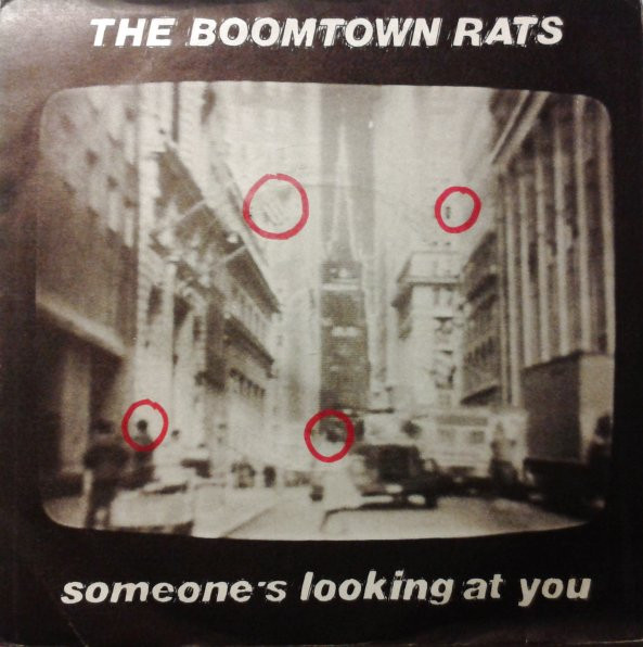 Boomtown Rats - Someone's Looking At You - Used Vinyl Record 7" image 1