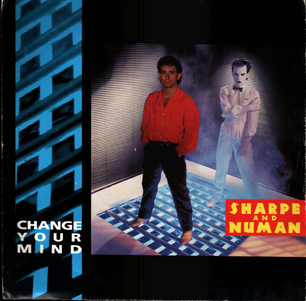 Sharpe & Numan - Change Your Mind - Used Vinyl Record 7" image 1