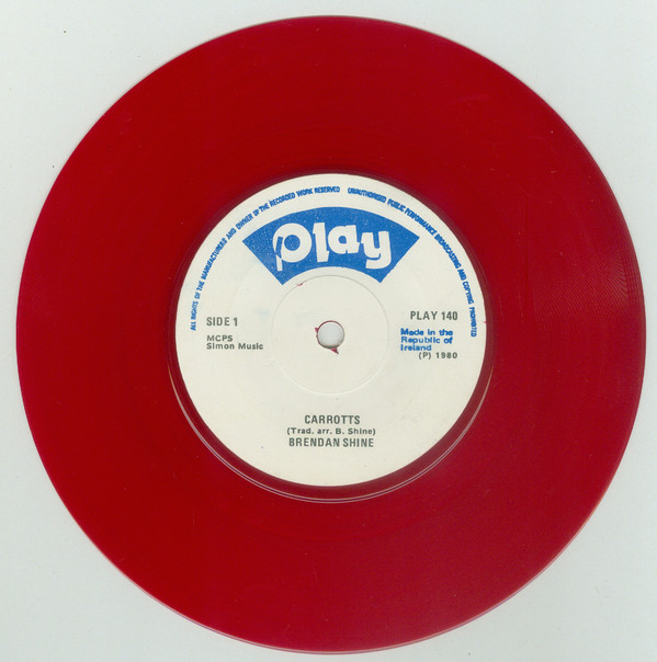 Brendan Shine - Carrots - Used Vinyl Record 7" image 1