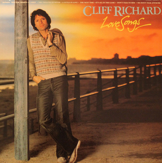 Cliff Richard - Love Songs - Used Vinyl Record image 1