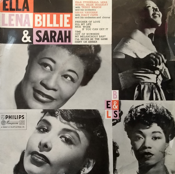 Ella Fitzgerald - Ella, Lena, Billie And Sarah - Used Vinyl Record 10" image 1
