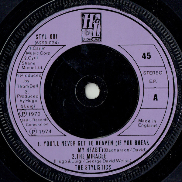 Stylistics - You'll Never Get To Heaven (If You Break My Heart) - Use image 1